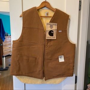 Vintage Carhartt Duck Vest Size Large
